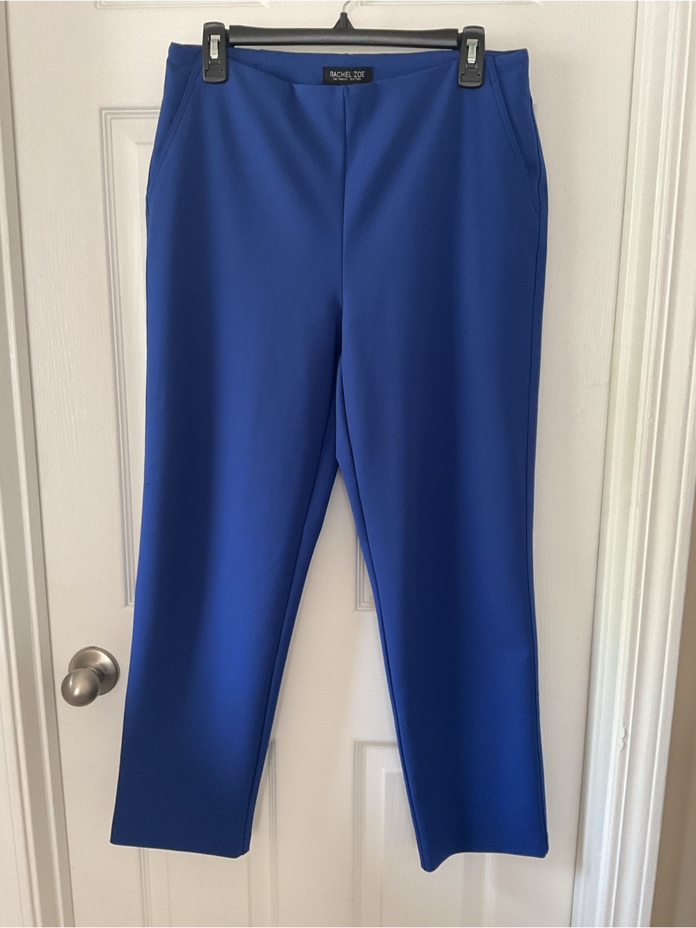 Rachel Zoe Women’s Size 6 Royal Blue Straight Leg Dress Pants Stretch - Picture 2 of 12